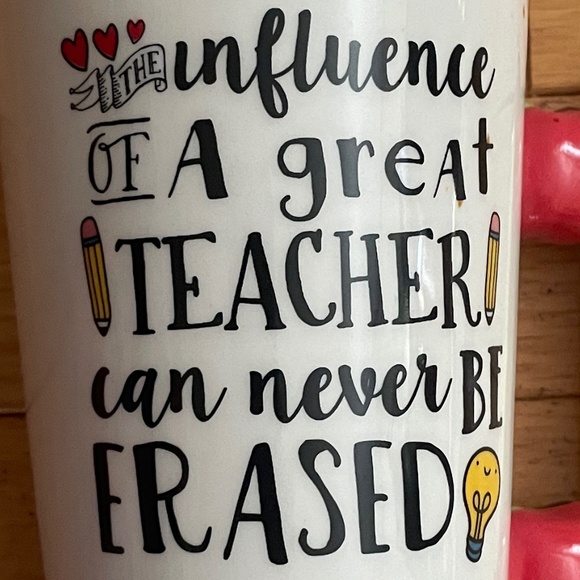 Brand New 2-PC Teacher’s Gift; Mug & Custom-Made Socks - Picture 6 of 8